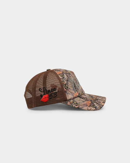 Playboy By CK Glow Up Camo Trucker Snapback Camo