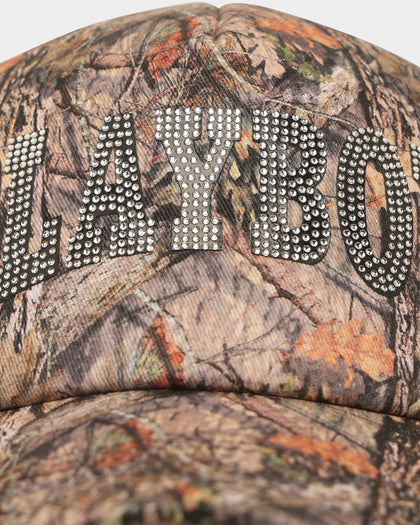 Playboy By CK Glow Up Camo Trucker Snapback Camo