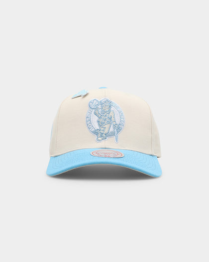 Mitchell & Ness Boston Celtics 'Sky Blue' Snapback Cream