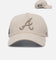 47 Brand Atlanta Braves 'Caramel Swirl' Sure Shot TT Cotton MVP Snapback Natural/Khaki