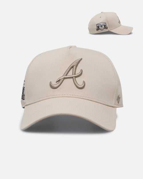 47 Brand Atlanta Braves 'Caramel Swirl' Sure Shot TT Cotton MVP Snapback Natural/Khaki