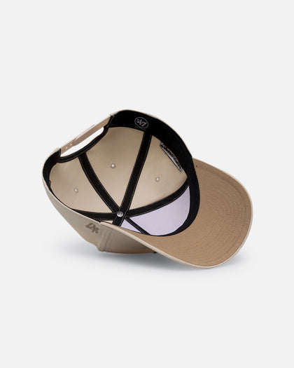 47 Brand Atlanta Braves 'Caramel Swirl' Sure Shot TT Cotton MVP Snapback Natural/Khaki