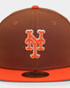 New Era New York Mets 'Harvest' 59FIFTY Fitted Dark Brown