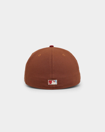 New Era Philadelphia Phillies 'Harvest' 59FIFTY Fitted Dark Brown