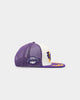 Pro Standard Los Angeles Lakers Visor Elite Trucker Snapback Eggshell/Purple