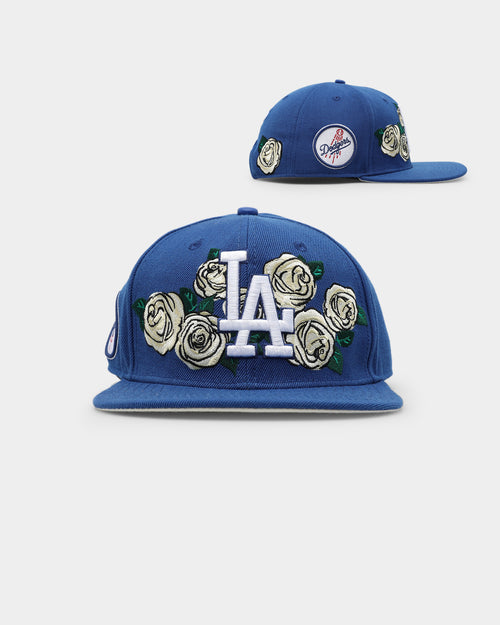 Pro Standard Los Angeles Dodgers Roses Snapback Dark Blue
