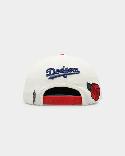 Pro Standard Los Angeles Dodgers Roses Snapback Egg Shell