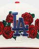 Pro Standard Los Angeles Dodgers Roses Snapback Egg Shell