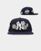 Pro Standard New York Yankees Roses Snapback Navy