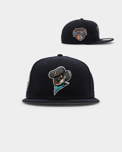 New Era Sugar Land Space Cowboys 59FIFTY Patch E1 Fitted Navy