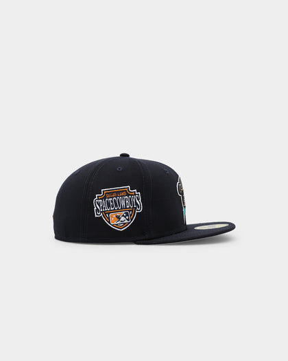 New Era Sugar Land Space Cowboys 59FIFTY Patch E1 Fitted Navy