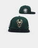 Pro Standard Milwaukee Bucks Pro Prep Plaid Brim Snapback Forest Green