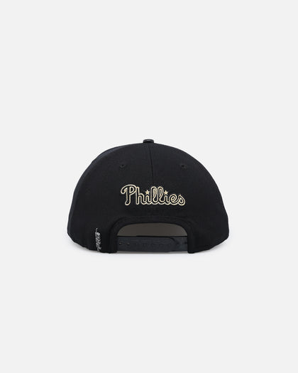 Pro Standard Philadelphia Phillies 'Black & Gold' Snapback Black/Gold