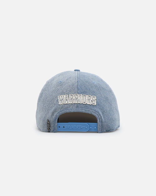 Pro Standard Golden State Warriors Denim Snapback Denim/Linen