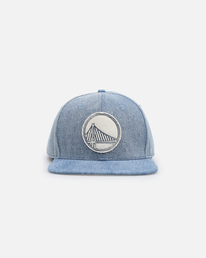 Pro Standard Golden State Warriors Denim Snapback Denim/Linen
