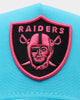 New Era Las Vegas Raiders 'Neon Vice' 9FORTY A-Frame Snapback Neon Blue