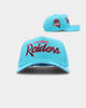 New Era Las Vegas Raiders 'Neon Vice' Script 9FORTY A-Frame Snapback Neon Blue