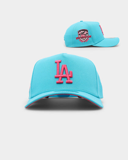 New Era Los Angeles Dodgers 'Neon Vice' 9FORTY A-Frame Snapback Neon Blue