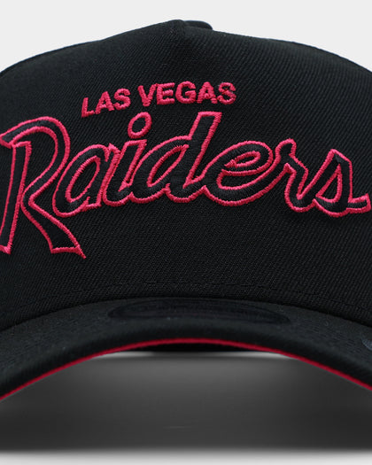 New Era Las Vegas Raiders 'Rose Nights' 9FORTY A-Frame Snapback Black