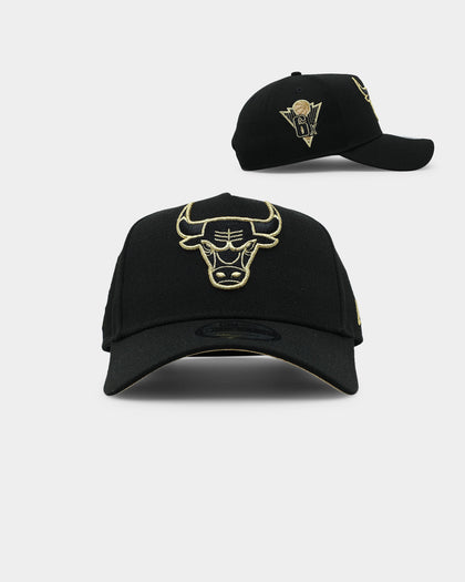New Era Chicago Bulls 'Gold Links' 9FORTY A-Frame Snapback Black