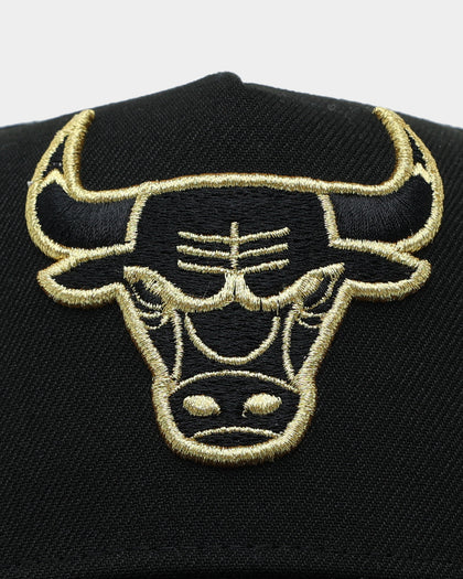 New Era Chicago Bulls 'Gold Links' 9FORTY A-Frame Snapback Black