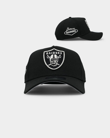 New Era Las Vegas Raiders 9FORTY A-Frame Snapback Black
