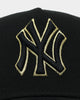 New Era New York Yankees 'Gold Links' 9FORTY A-Frame Snapback Black