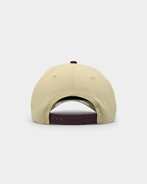 New Era Chicago Bulls 9FORTY A-Frame 2-Tone Snapback Gold