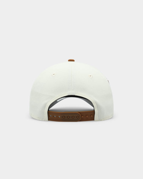 New Era Las Vegas Raiders 'Toasted Peanut' 2-Tone 9FORTY A-Frame Snapback White