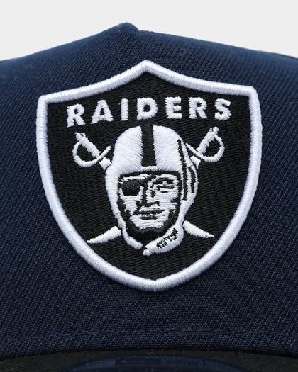 New Era Las Vegas Raiders 9FORTY A-Frame 2-Tone Snapback Dark Blue