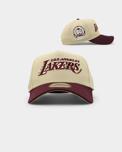 New Era Los Angeles Lakers 9FORTY A-Frame 2-Tone Snapback Gold