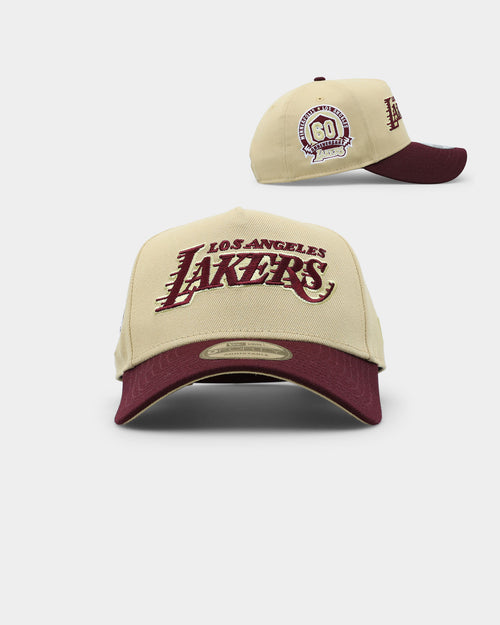 New Era Los Angeles Lakers 9FORTY A-Frame 2-Tone Snapback Gold