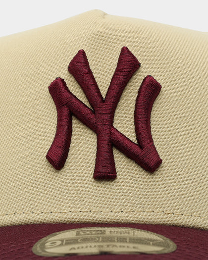 New Era New York Yankees 9FORTY A-Frame 2-Tone Snapback Gold