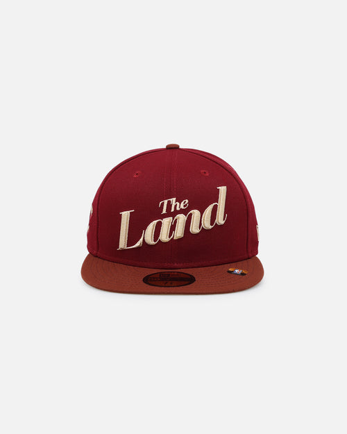 New Era Cleveland Cavaliers 'NBA CE Headwear Collection' 59FIFTY Fitted Dark Red