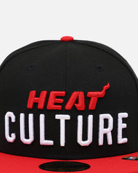 New Era Miami Heat 'NBA CE Headwear Collection' 59FIFTY Fitted Black