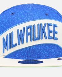 New Era Milwaukee Bucks 'NBA CE Headwear Collection' 59FIFTY Fitted Dark Green