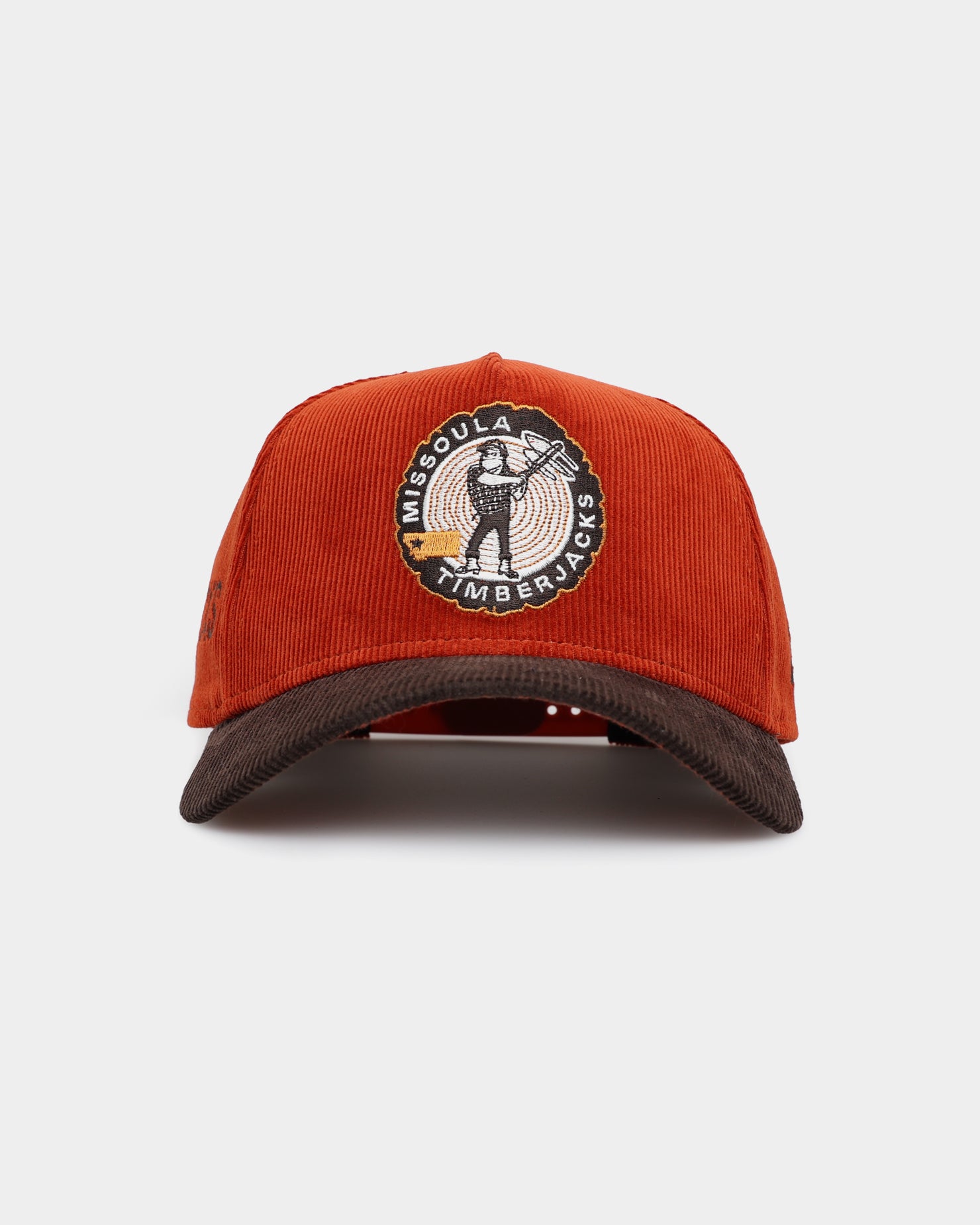 New Era Missoula Timberjacks 'Pumpkin Spice Corduroy' 9FORTY A