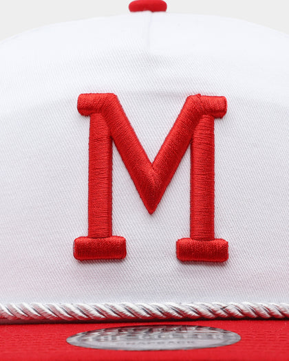 New Era Milwaukee Braves 2-Tone Golfer Snapback White/Red