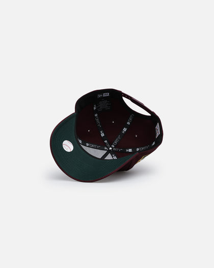 New Era New York Mets 'Golden Port' 9FORTY A-Frame Snapback Dark Purple