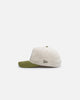 New Era Atlanta Braves  'Dusty Olive Corduroy' Golfer Pre-Curved Snapback Green Med