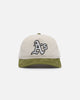 New Era Oakland Athletics 'Dusty Olive Corduroy' Golfer Pre-Curved Snapback Green Med