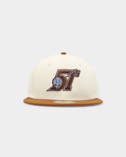 New Era Las Vegas 51s 'Toasted Peanut' 2-Tone 59FIFTY Fitted White