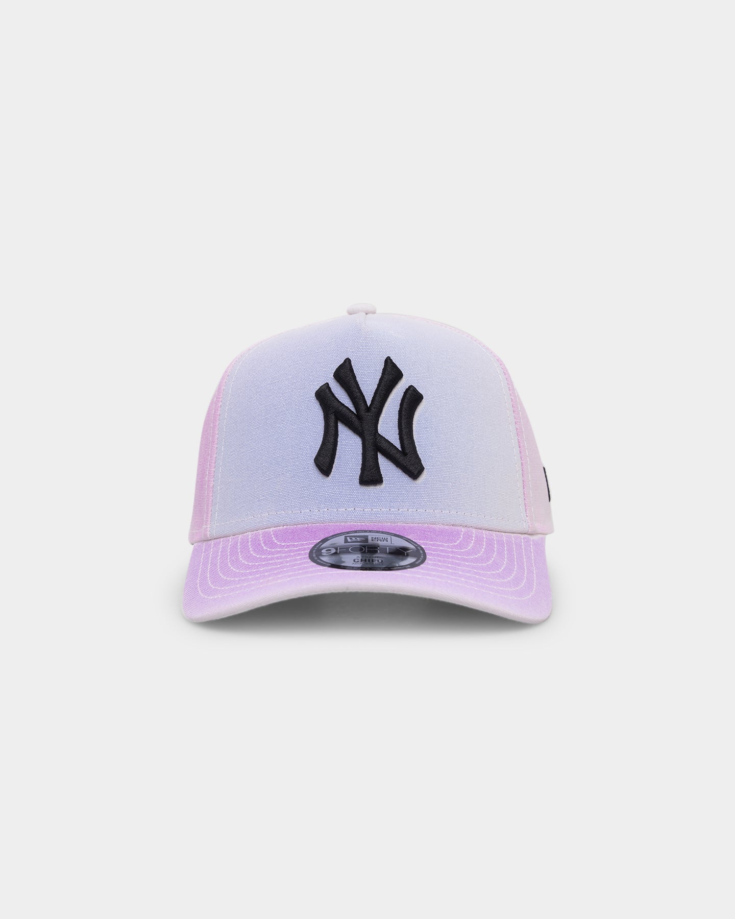 ニューエラヤンキー 9FORTY Aframe Pink UV New Era Kids' New York Yankees 'UV Activated' 9FORTY A-Frame