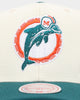 Mitchell & Ness Miami Dolphins Go Team Go OG Snapback Vintage Cream