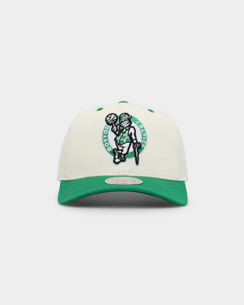 Mitchell & Ness Boston Celtics Go Team Go OG Snapback Vintage Cream