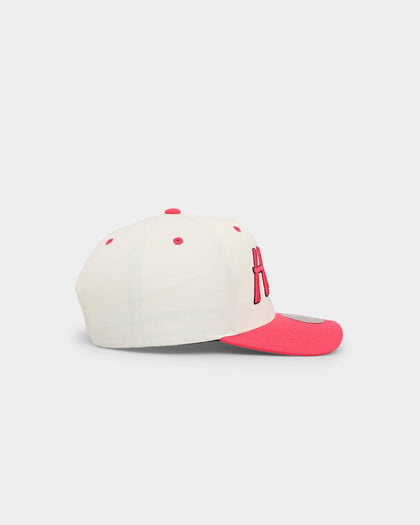 Mitchell & Ness Miami Heat Team Script OG Snapback Vintage Cream