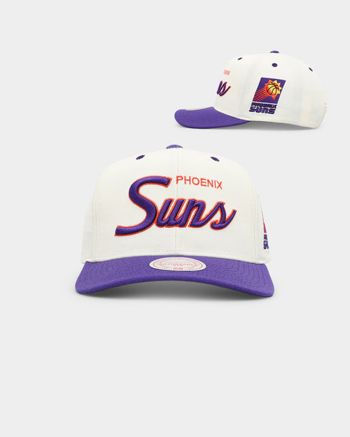 Mitchell & Ness Phoenix Suns Team Script OG Snapback Vintage Cream