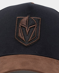 47 Brand Vegas Golden Knights Black Dune 47 Offside Snapback Vintage Black/Brown