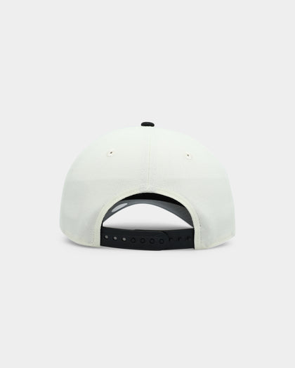 New Era Atlanta Braves 'White Gold' 9FORTY A-Frame Snapback Chrome/Black
