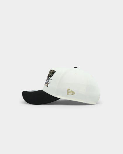 New Era Buffalo Bisons 'White Gold' 9FORTY A-Frame Snapback Chrome/Black